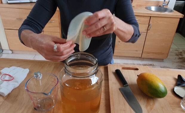 Day 2 – One step in the making of Kombucha