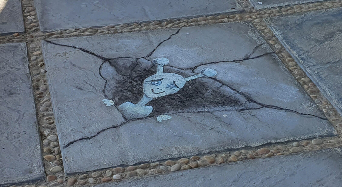 Day 9 – Pavement Art